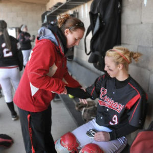 Athletic Trainer Lindsay Hagler